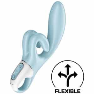 Satisfyer Touch Me Rabbit Vibration - Blue