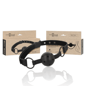 Intense - Fetish Vegan Leather Ball Gag
